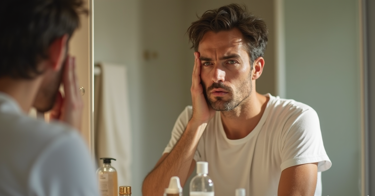 skin care routine for men